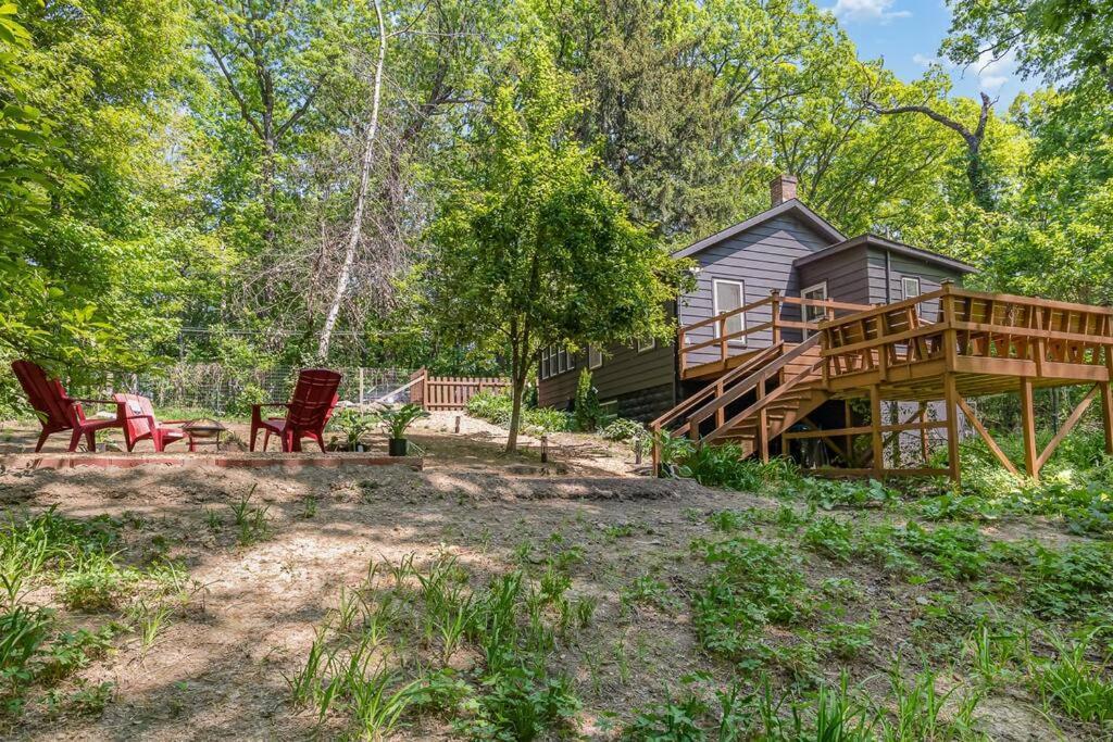 Black Cabin Getaway In Woods I Valpo Valparaiso Exterior foto