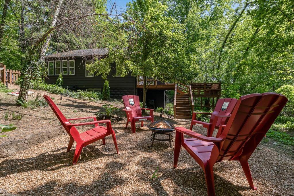 Black Cabin Getaway In Woods I Valpo Valparaiso Exterior foto
